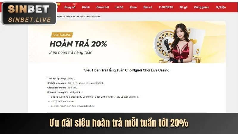 Khuyến Mãi Đặc Biệt Cho Từng Sảnh Game 66b web